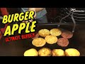 BURGER MALAYSIA I Ramly Burger Cooked With APPLE I Street Food Burger Making