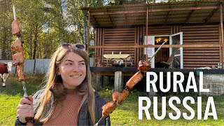 Life in Russian Countryside (Visiting a Dacha in Siberia)