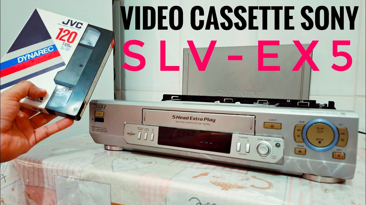 SONY SLV-EX5 | VHS - YouTube