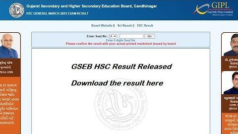 GSEB HSC Result 2023 | GSEB 12th board results declared | GSEB arts results | gseb commerce result