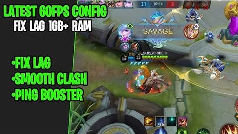 NEW! SMOOTH CONFIG FOR MLBB ANTI LAG||HOW TO FIX LAG MLBB OPTIMIZED FPS