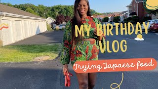 Birthday Vlog + Trying Japanese food for the first time + First Birthday as a mum by KEMAJ 125 views 11 months ago 2 minutes, 4 seconds