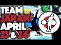 Team Japan - 2017 Asian Championships (April 23rd & 24th)