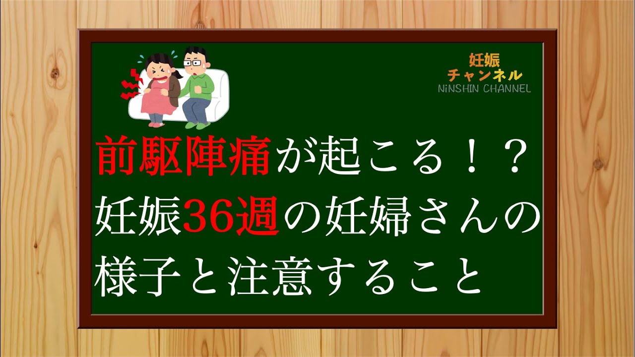 妊娠36週 胎動が減る 妊娠36週の妊婦さんの様子と注意すること Youtube