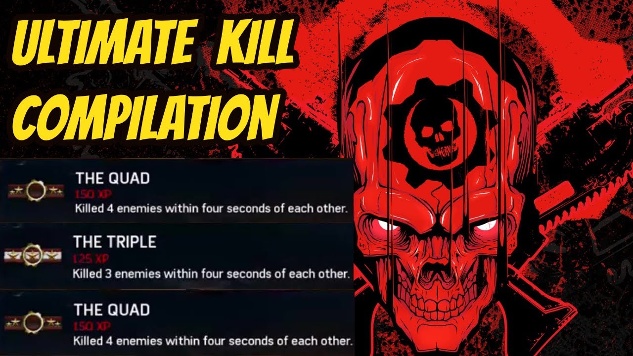 ULTIMATE BEST OF GEARS OF WAR 4 - Multiplayer Montage [Daywalker XY]