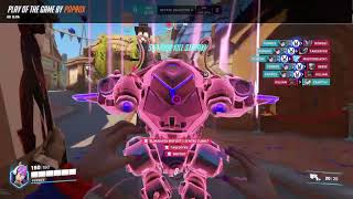 DVA Bomb Team Kill Overwatch 2
