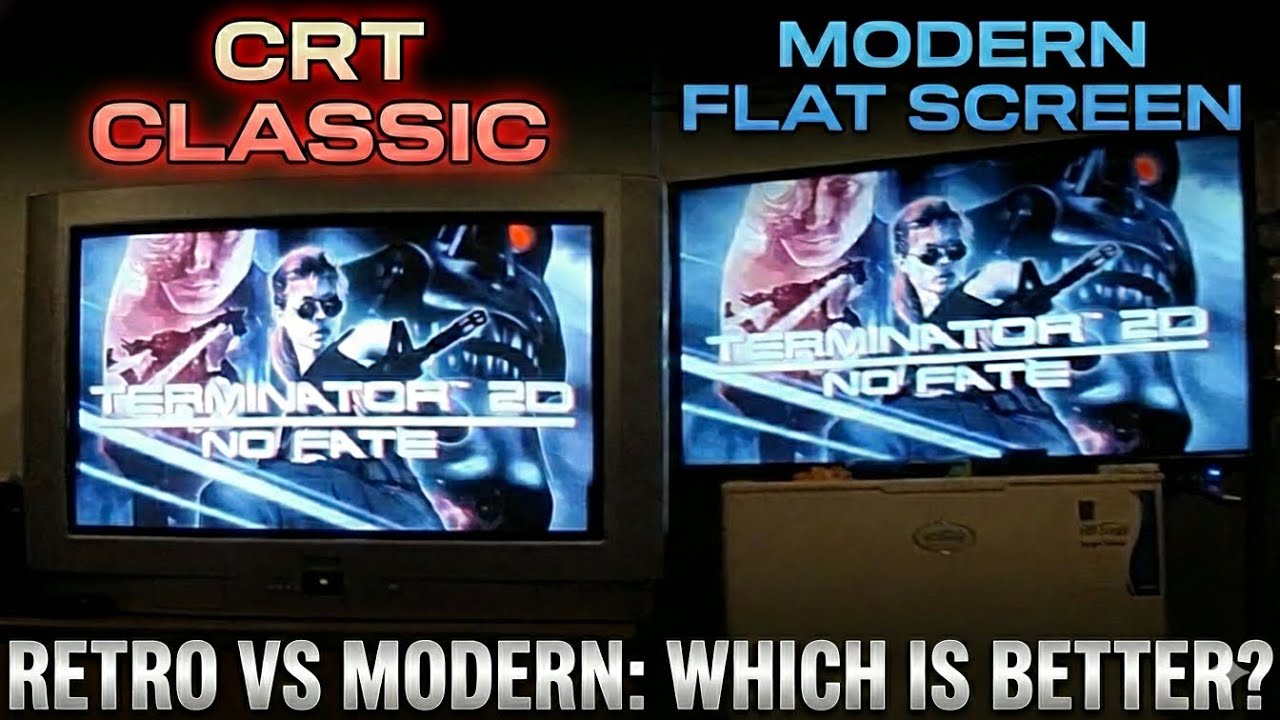 Terminator T2 No Fate on CRT ? how to & how does it look? you be the judge.