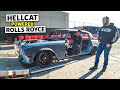 The Hellcat Rolls Royce gets X-Piped at Borla! Is the Switchfire X-Pipe the best sounding exhaust??