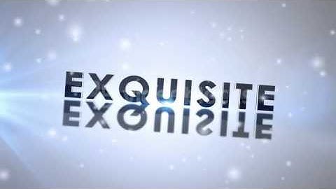 After Effects Template  Logo Intro Sequence