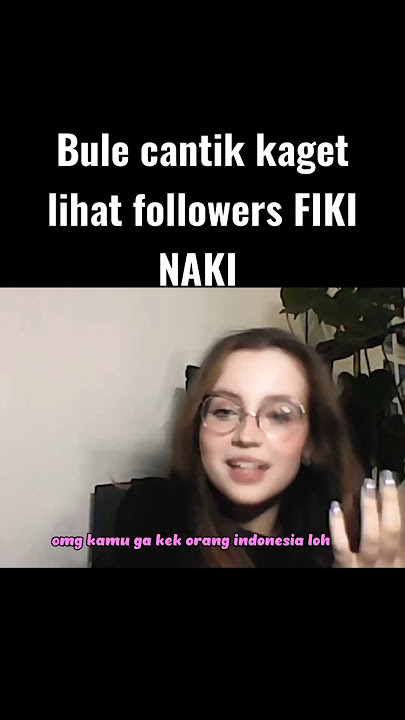 langsung kaget lihat followers || FIKI NAKI #shorts #ometvinternasional