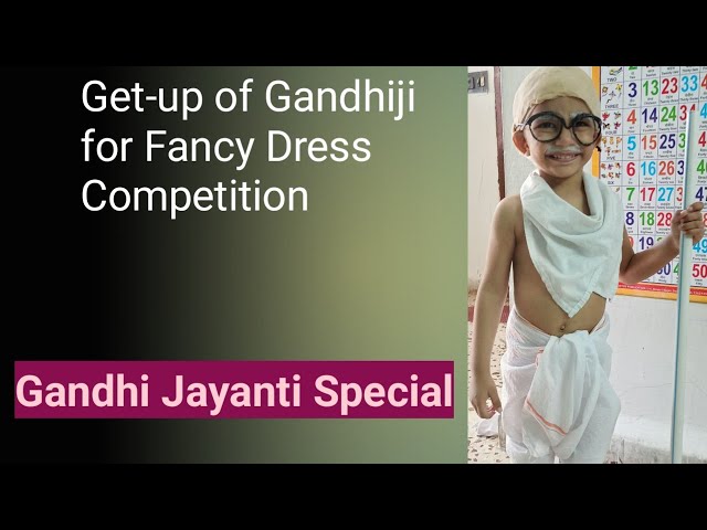 India. 01st Oct, 2016. Children dressed as mahatma gandhi during upcoming  gandhi jayanti in India. Ajmer Gandhi Jayanti is a national festival  celebrated in India to mark the occasion of the birthday