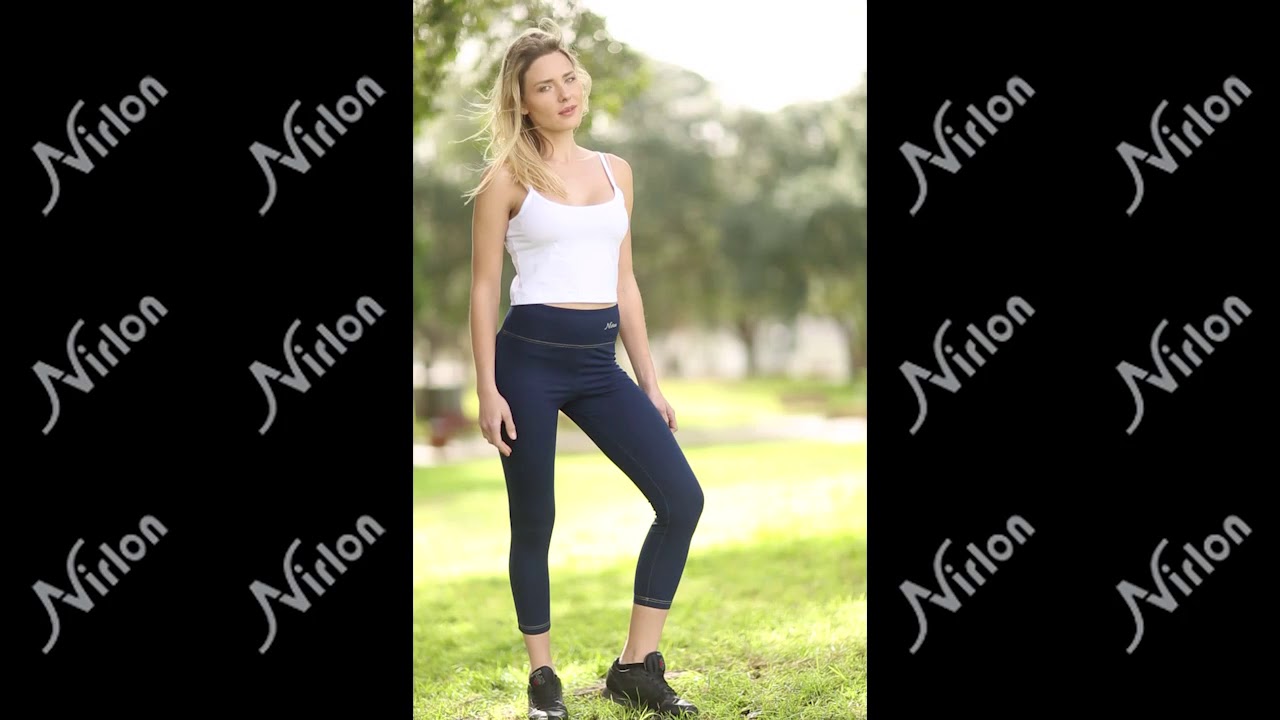 טייץ דמוי ג'ינס 7/8 לנשים | 7/8 NIRLON 