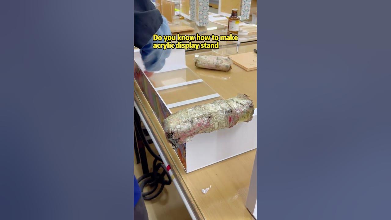 Do you know how to make acrylic display standacrylicdisplaystand YouTube