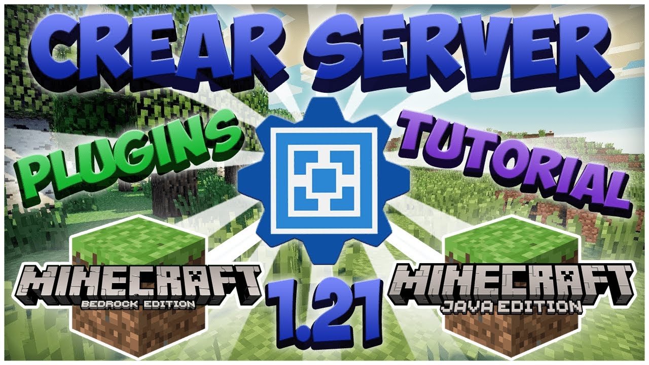 Como CREAR y CONFIGURAR servidor de MINECRAFT 1.21 y hacerlo ...