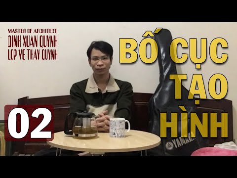 Bố cục tạo hình: Cách điệu người (tạo hình người) Stylized lecture (shaping people) mt2 kiến trúc