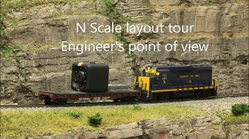 N scale coal layout: Engineer