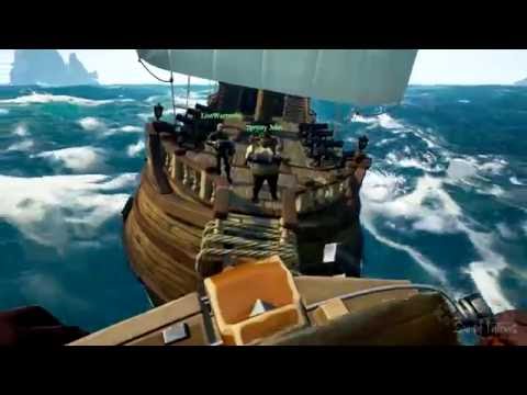 10 Minutes of New Sea of Thieves Gameplay - Gamescom 2016