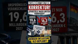 „Gesundheitsreform: Weniger Einsparungen als geplant!“ #innenpolitik #politik #debatte #spd#cdu