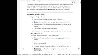 Project Management in Business Week 7 Readings