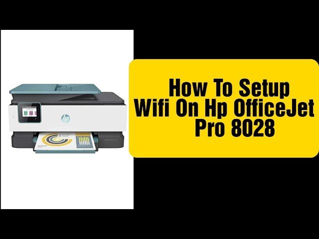 HP OfficeJet Pro 8022 WiFi Direct Setup, Review !! 