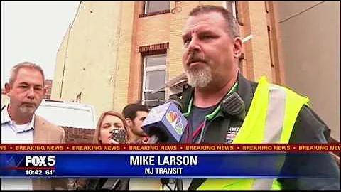 NJ Transit train crash in Hoboken, NJ