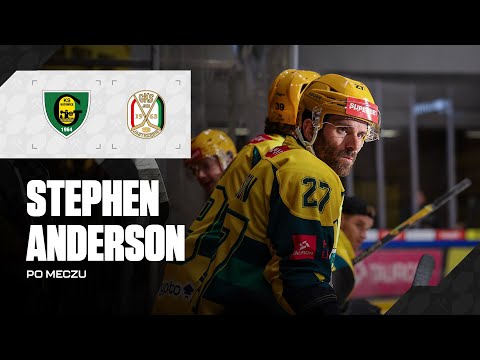Stephen Anderson po meczu GKS Katowice - JKH GKS Jastrzębie 3:4 k. (21.09.2025)