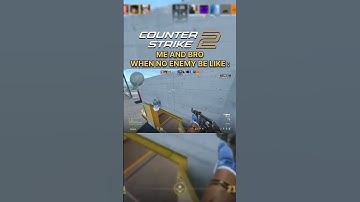 Me and Bro When no Enemy #cs2 #counterstrike #counterstrike2 #cs2funny #cs2clips #shorts