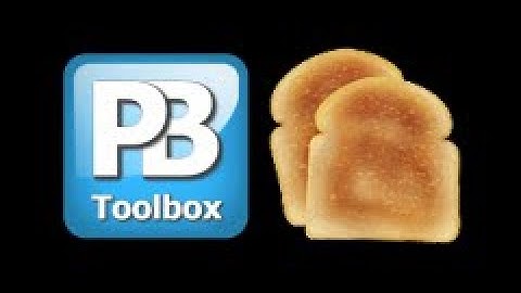 PBToolbox Powerbuilder Toaster demonstration