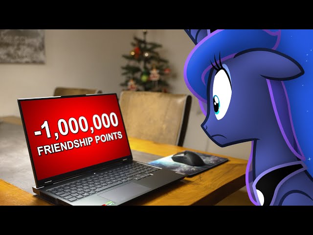 Luna's Friendship Test (MLP in real life) class=
