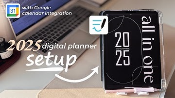 All In One 2025 Digital Planner Setup Guide | Goodnotes Planner Setup ✍🏻