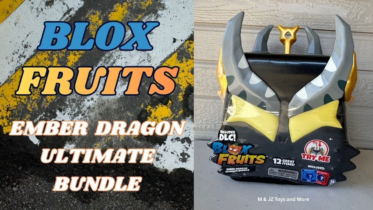 Blox Fruits Ember Dragon Ultimate Bundle / Unboxing #bloxfruits