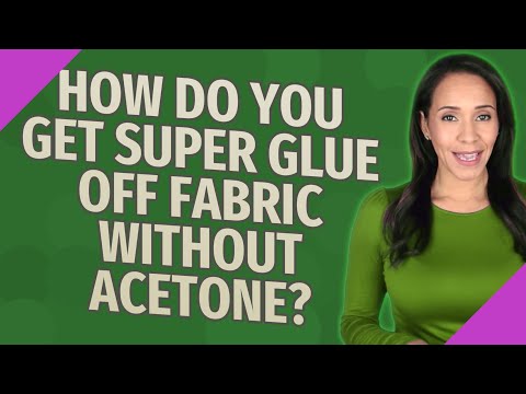 How To Remove Nail Glue From Clothes Without Acetone