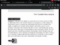 Two-Variable Data Analysis | Summary