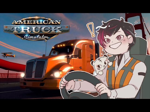 【American Truck Simulator】 A chill drive with my Villi-SKRLEEECRASSH 【NIJISANJI EN | Ver Vermillion】のサムネイル