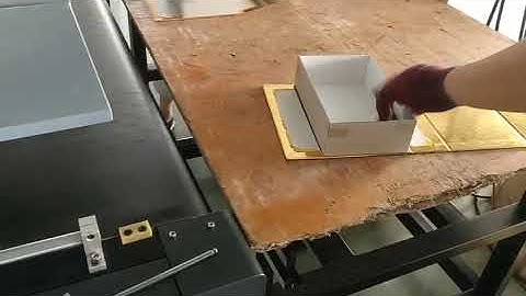 FB1000 semi-auto assembling machine for book style rigid box