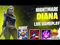 NIGHTMARE DIANA BIG DAMAGE! - Wild Rift HellsDevil Plus Gameplay