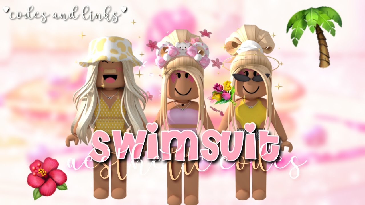 Roblox Aesthetic Swimsuits Fairyglows With Codes Youtube - roblox outfit codes swimsuit