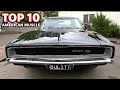 TOP 10 AMERICAN MUSCLE CAR EPISODES - With Test Drives!