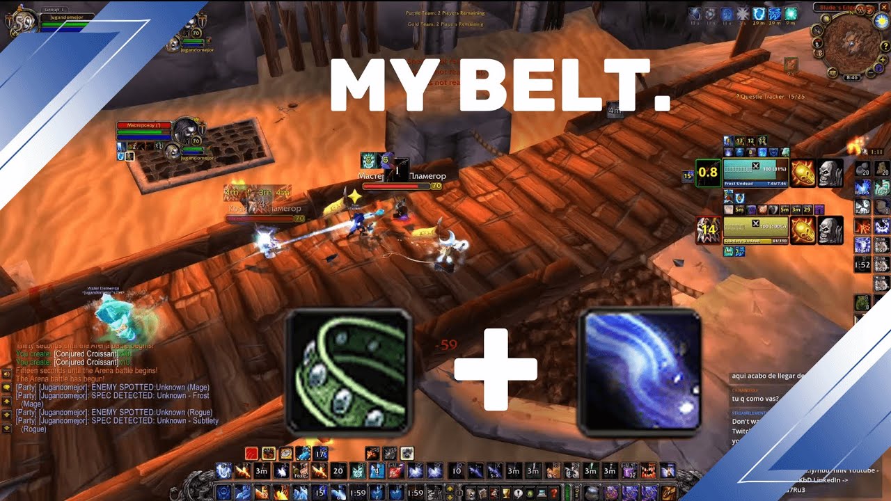 [ENG] Who Needs Engi Belt When You Can Spellsteal ROAD TO GLADIATOR