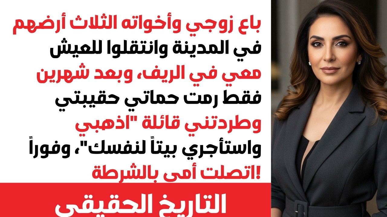 حماتي وبناتها الـ3 سكنوا ببيتي 🏠 بعد شهرين طردوني ورموا حقائبي 🧳 وصدمة مكالمة أمي قلبت كل شيء 📞😏