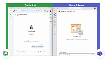 Cross-platform collaboration: Google Chat and Microsoft Teams