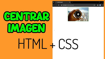 Centrar Imagen en #HTML y #CSS una forma fácil y eficiente de menos líneas de código