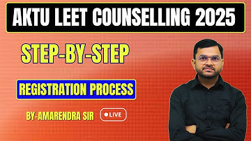 AKTU LEET  2025 II Step by Step II Registration@PolytechnicPathshala​