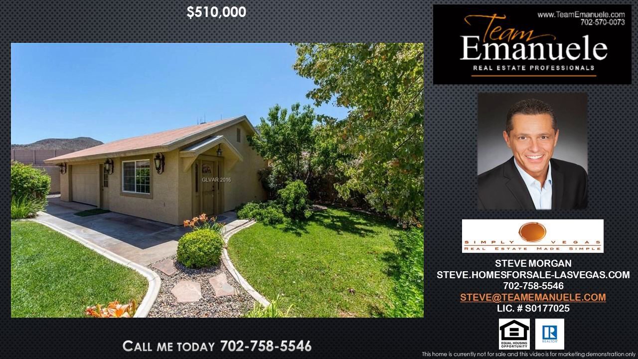 311 Canyon Oak Dr 6 bed 4 bath Henderson home for sale casita YouTube