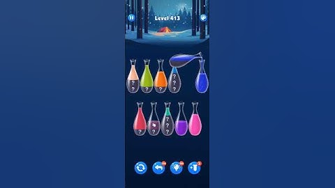 level 413 of water sort #games #watersort #watersortpuzzle #satisfying