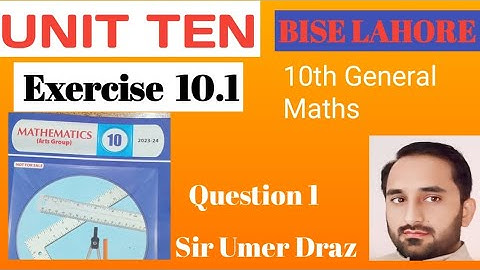 Exercise 10.1 Arts maths | Question 1| Introduction to coordinate geometry #youtubevideos #maths