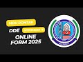 Haryana MDU Distance Admission 2nd 3rd Year Form Apply kaise kare 2025