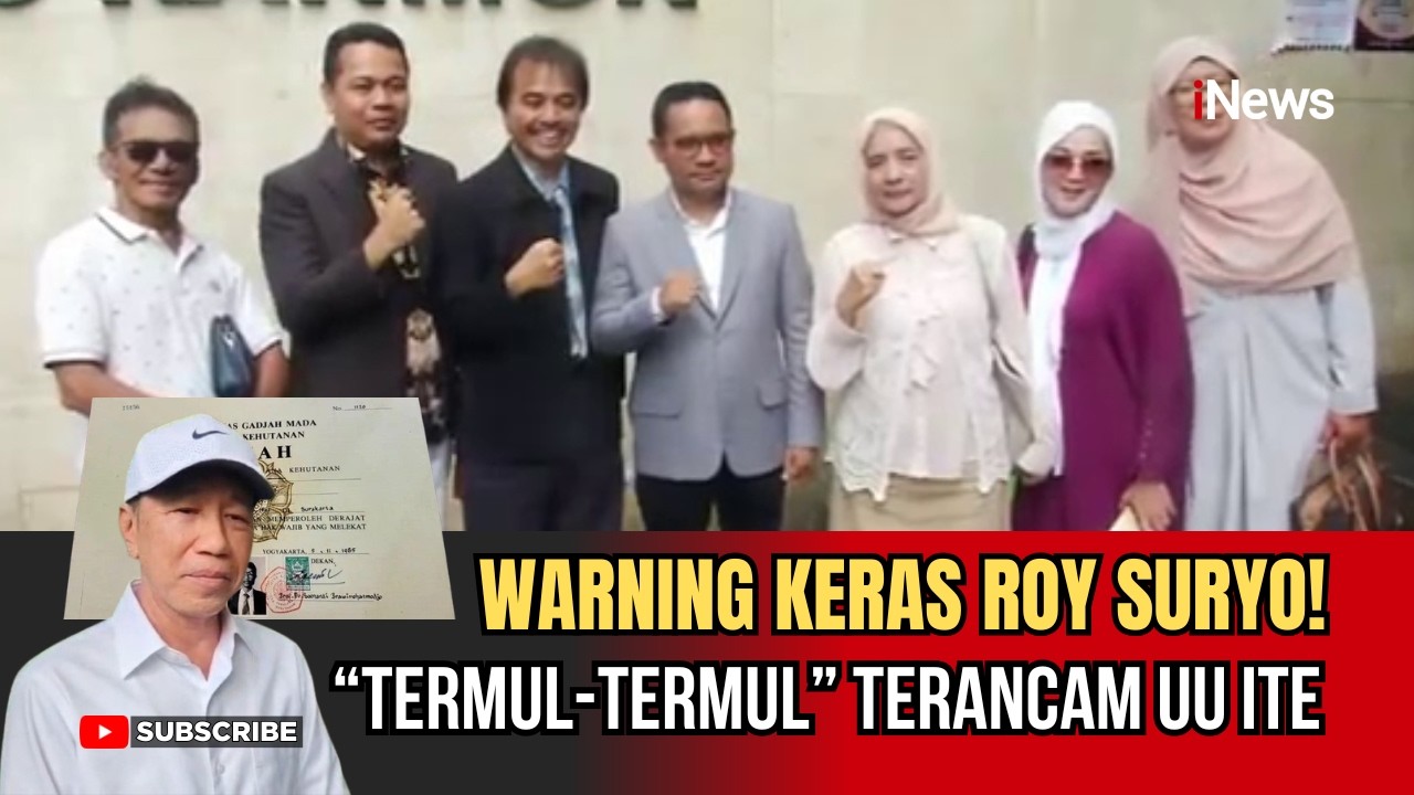 Peringatan Keras Roy Suryo: 