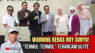 Peringatan Keras Roy Suryo: \