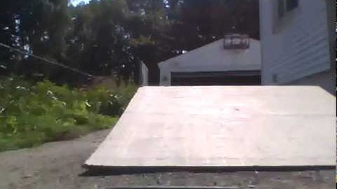 Traxxas Slash jump with on board camera